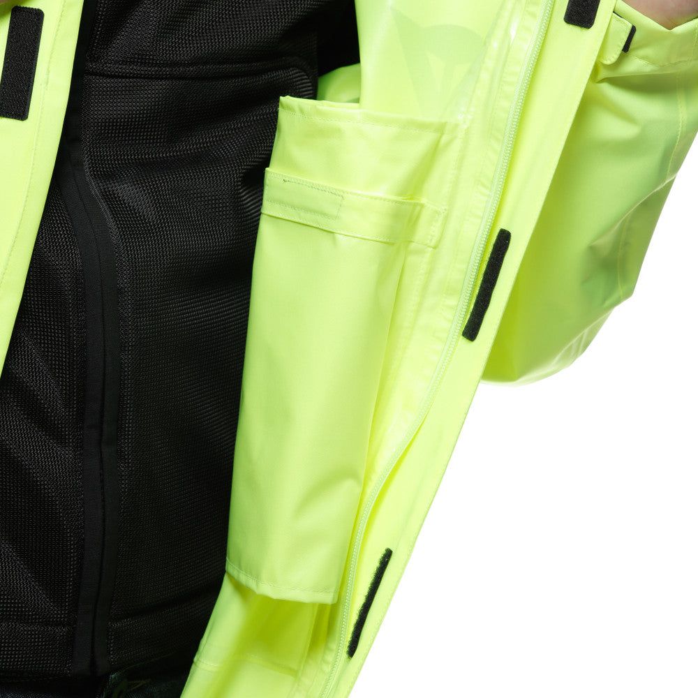 Dainese Ultralight One Piece Rain Oversuit Fluo Yellow