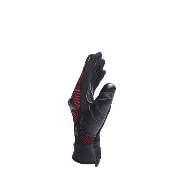 Dainese Unruly Ergo-Tek Textile Gloves Black / Red