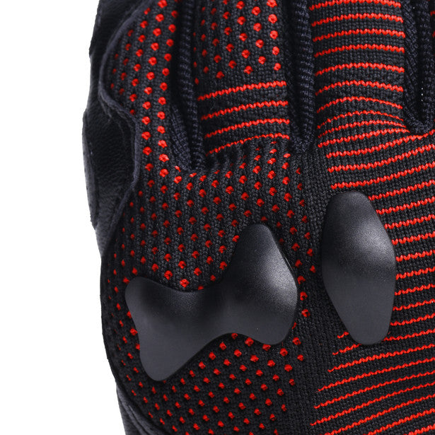 Dainese Unruly Ergo-Tek Textile Gloves Black / Red