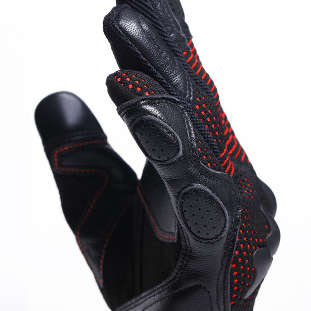 Dainese Unruly Ergo-Tek Textile Gloves Black / Red