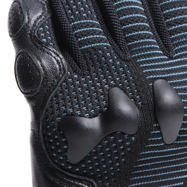 Dainese Unruly Ergo-Tek Ladies Textile Gloves Ocean Depth / Black