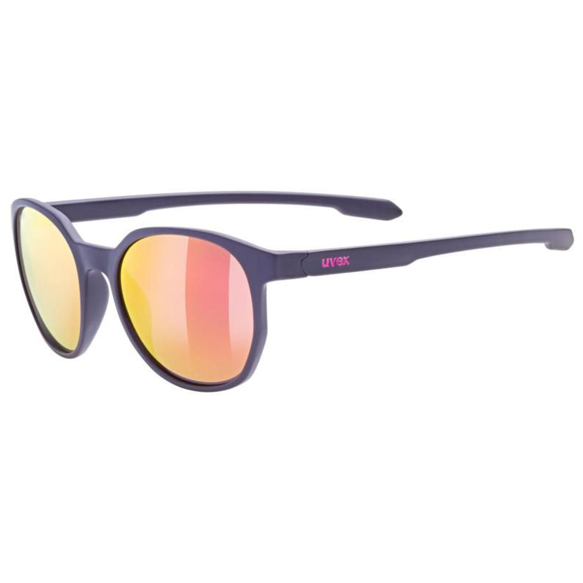 Uvex LGL 54 Sunglasses Matt Blue / Purple With Mirror Orange Lenses  - FREE UK Shipping, FREE 365 Day Returns | Moto Central