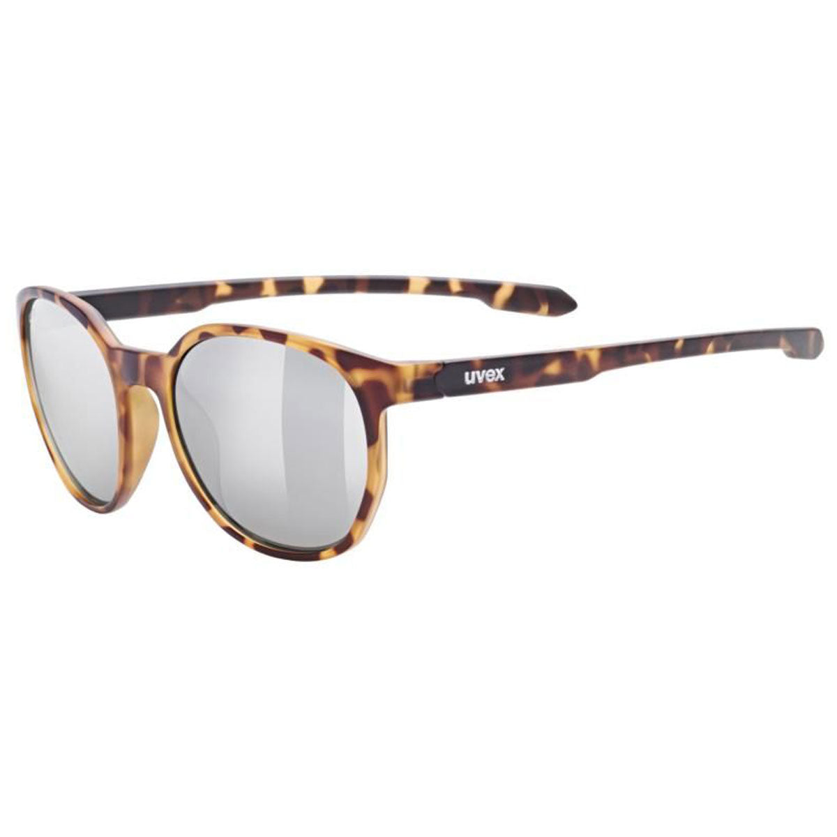 Uvex LGL 54 Sunglasses Havanna Brown With Mirror Silver Lenses  - FREE UK Shipping, FREE 365 Day Returns | Moto Central