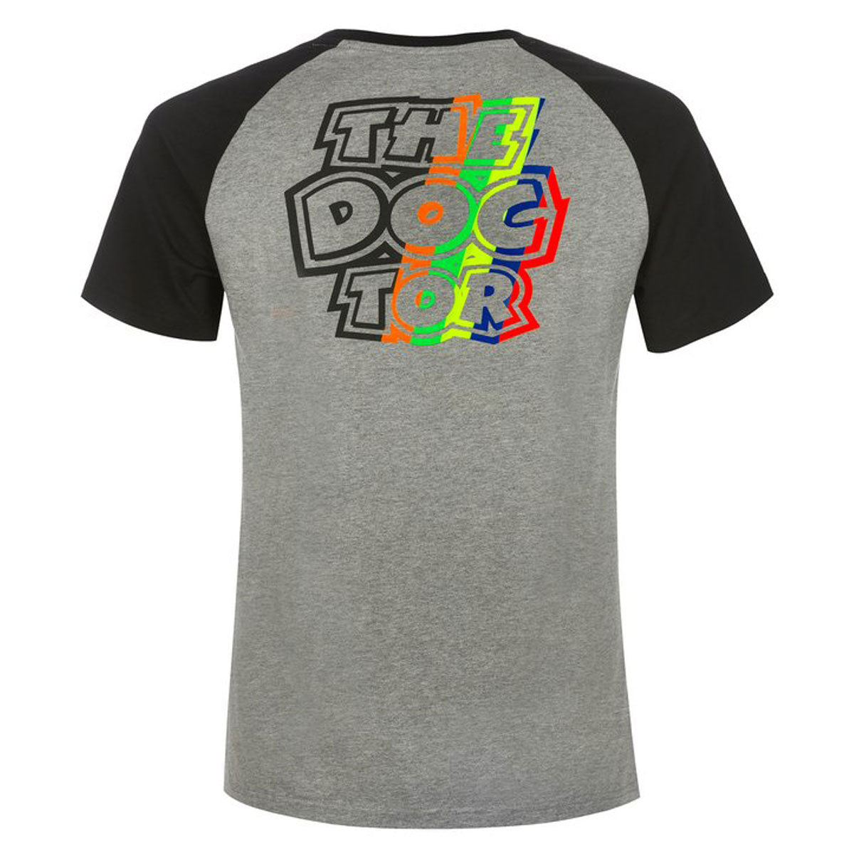 VR46 Dottorino T-Shirt Grey - FREE UK Shipping, FREE 365 Day Returns | Moto Central