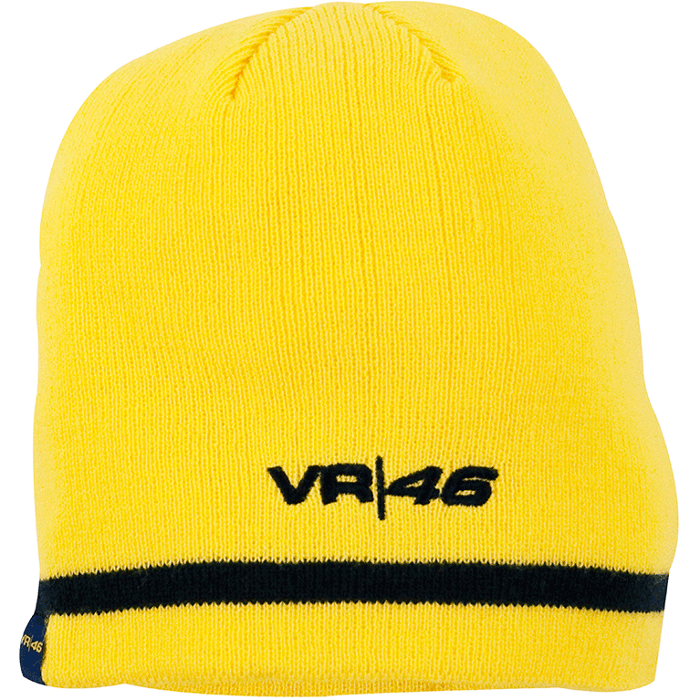 VR46 Rossi 46 Youth Universal Beanie Yellow