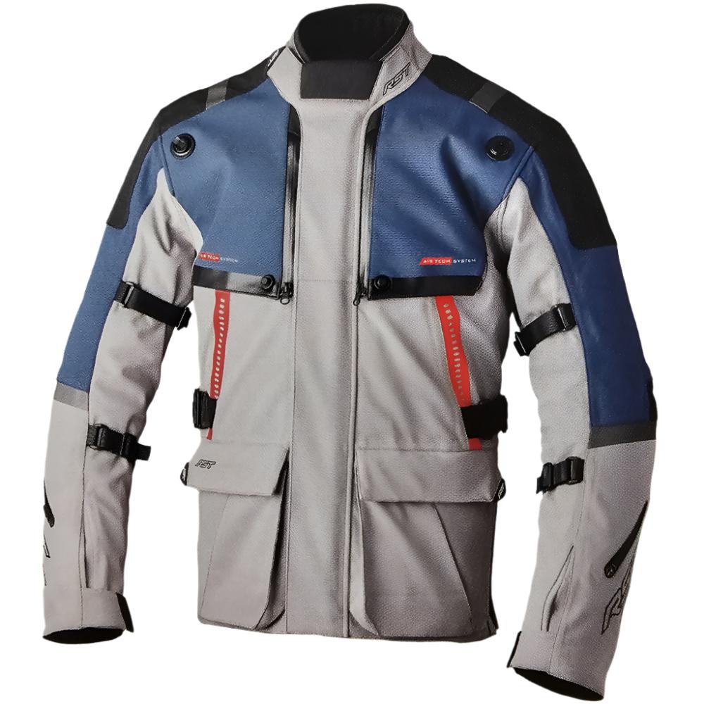 RST Pro Series Vulcan CE 3/4 Textile Jacket Silver / Blue