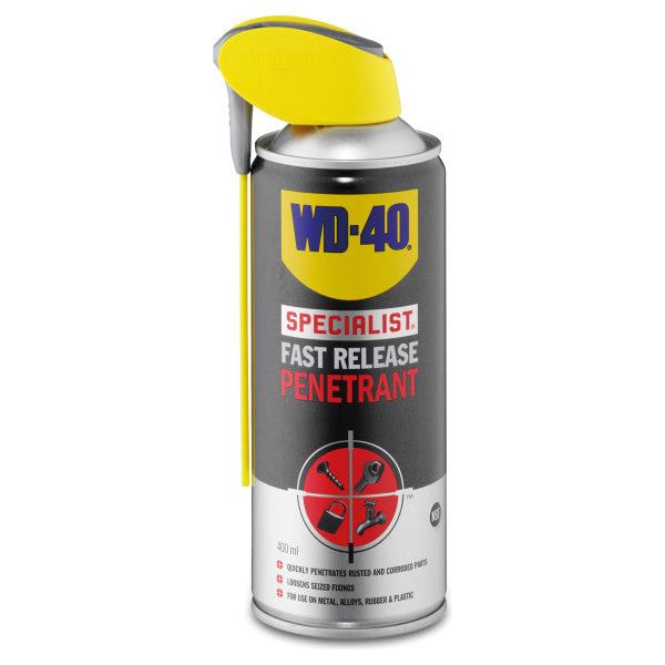 WD-40 Rust Release Penetrant Spray Aero