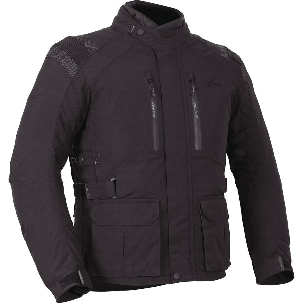 Weise Atlas Textile Jacket Black