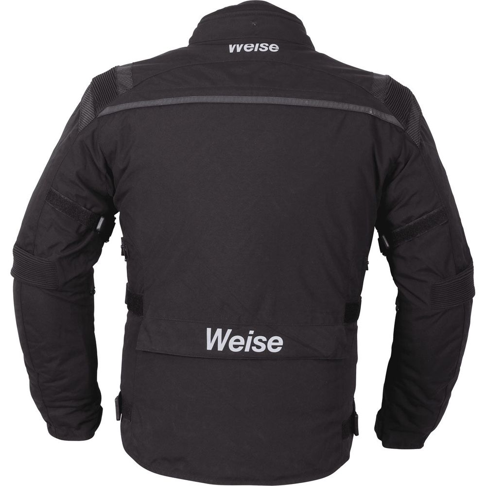 Weise Atlas Textile Jacket Black