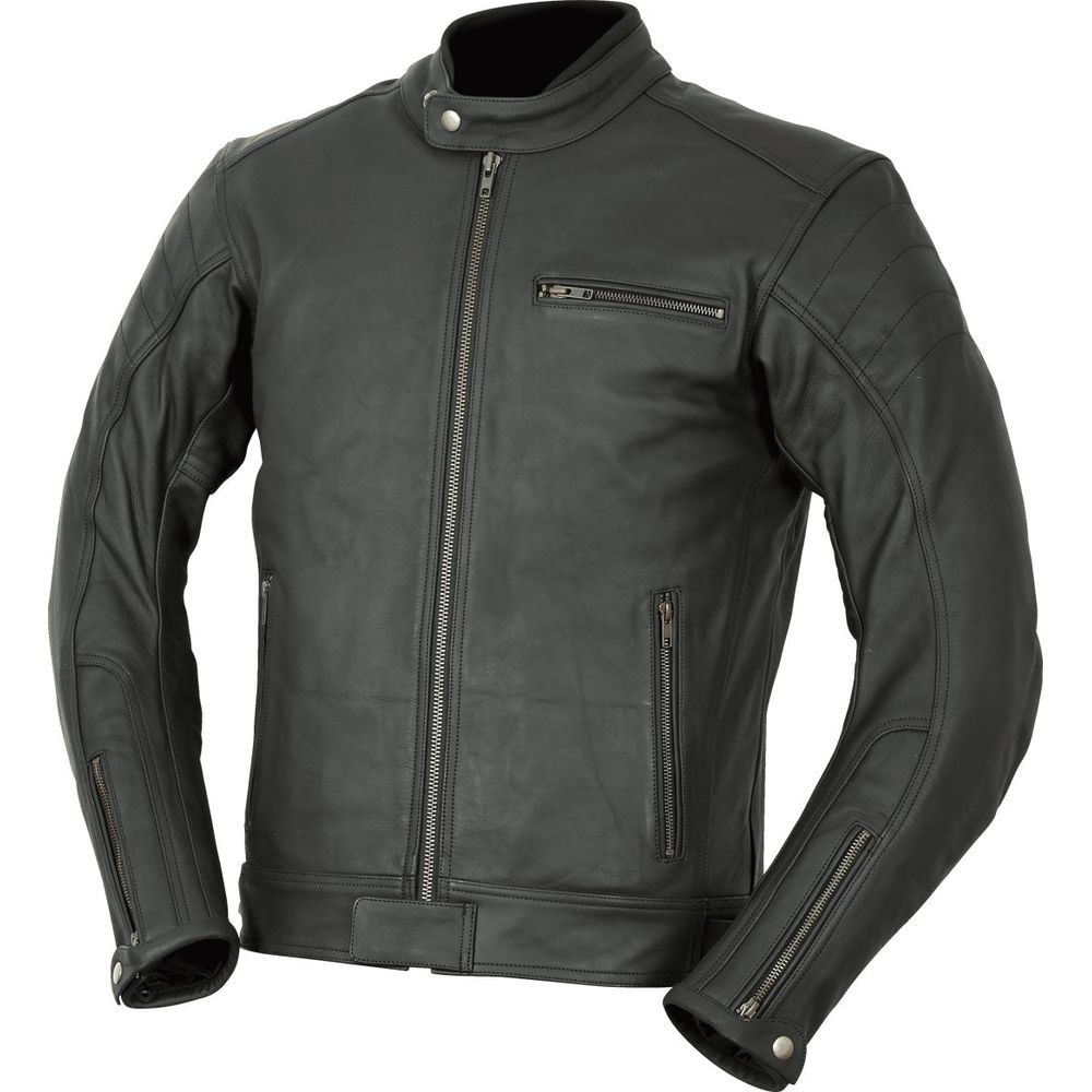 Weise Brigstowe Leather Jacket Black - FREE UK Shipping, FREE 365 Day Returns | Moto Central