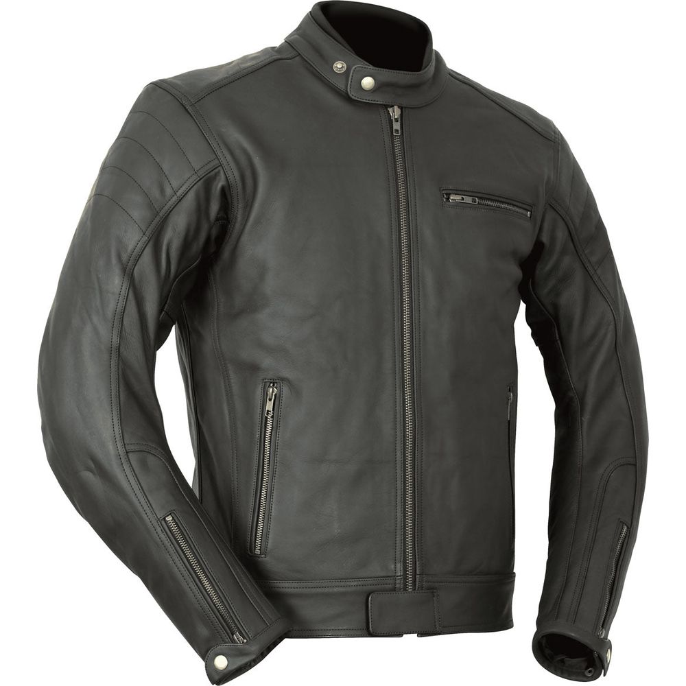 Weise Brigstowe Leather Jacket Black - FREE UK Shipping, FREE 365 Day Returns | Moto Central