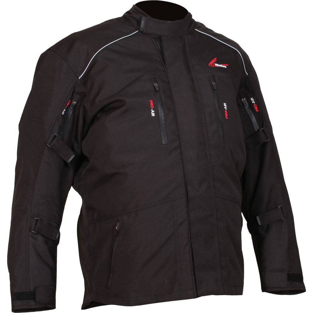 Weise Core Plus Textile Jacket Black  - FREE UK Shipping, FREE 365 Day Returns | Moto Central