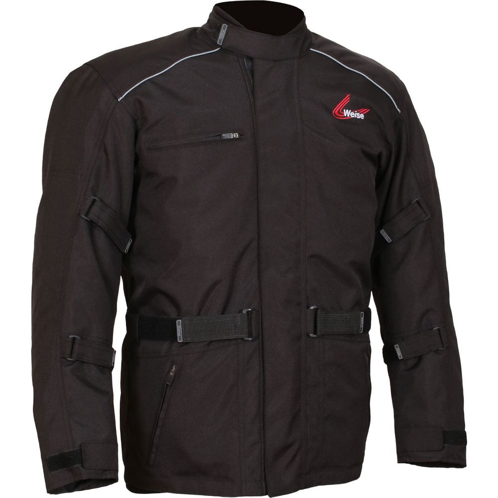 Weise Core Textile Jacket Black - FREE UK Shipping, FREE 365 Day Returns | Moto Central