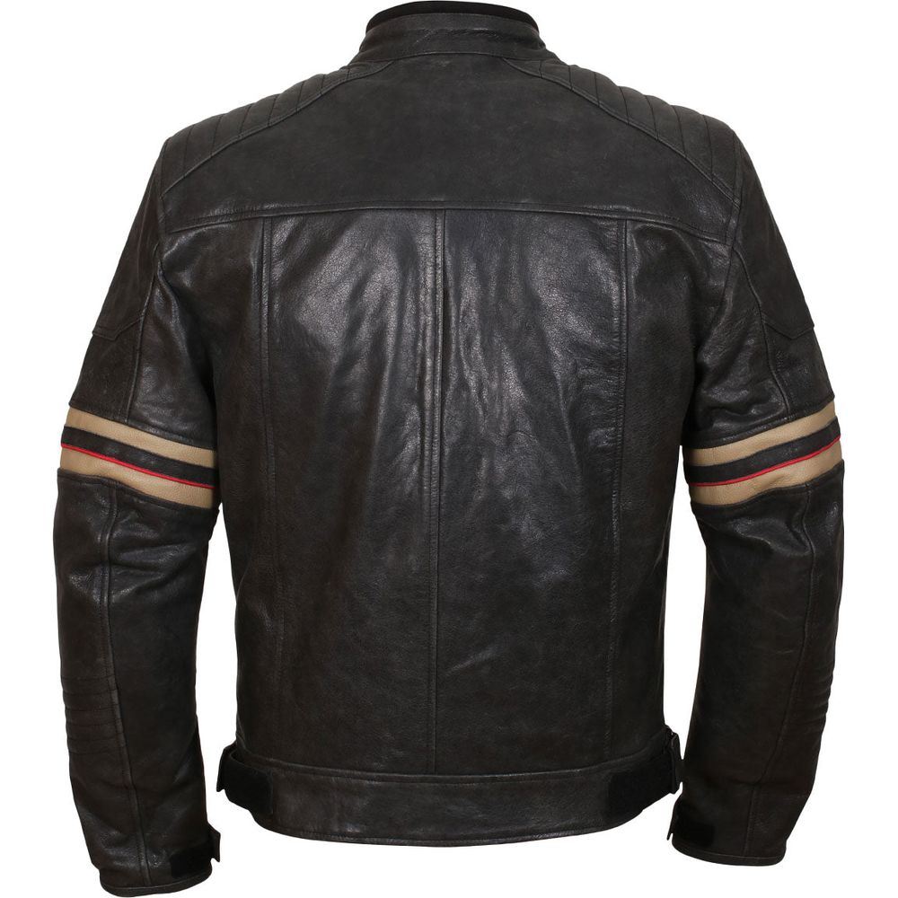 Weise Detroit Leather Jacket Black