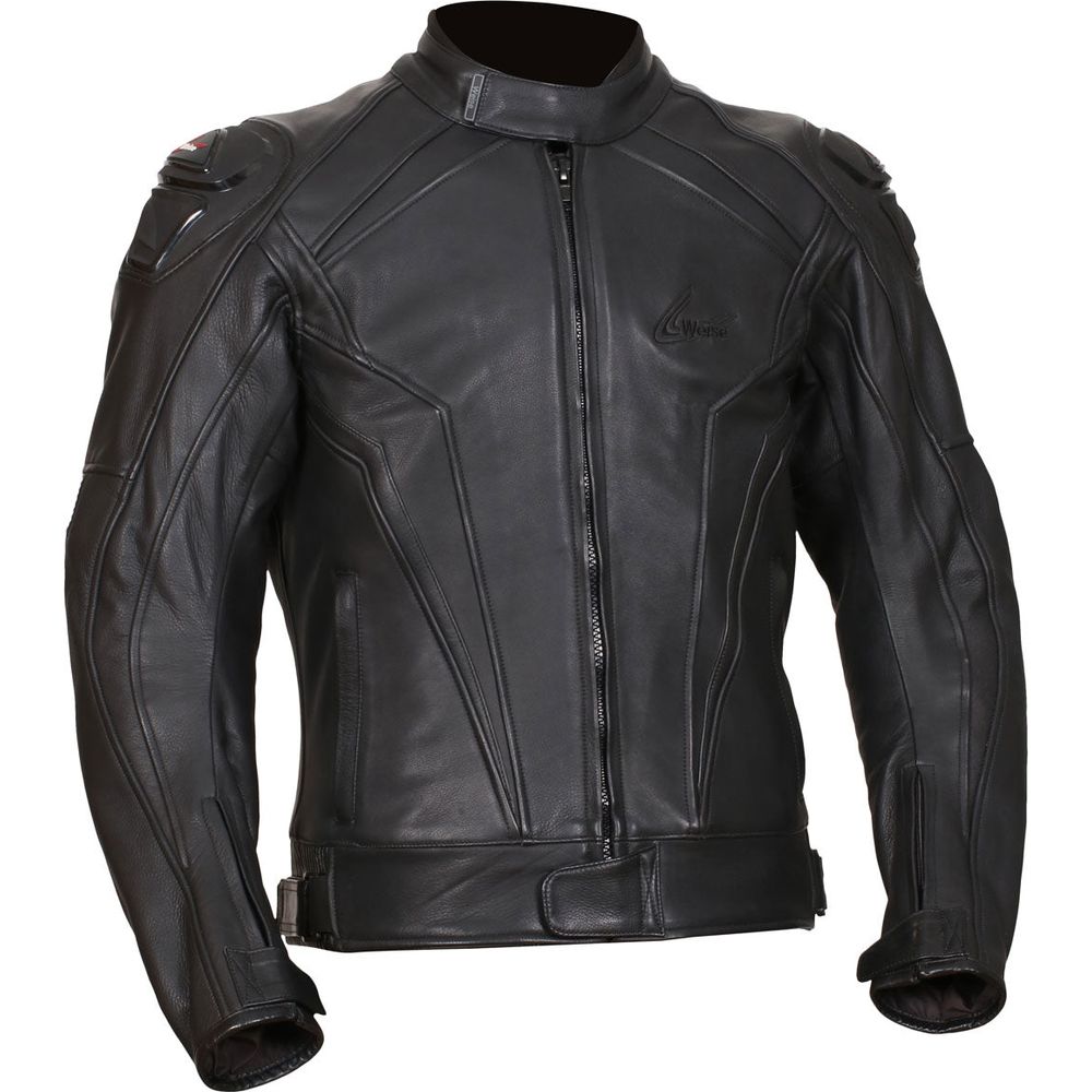 Weise Diablo Leather Jacket Black