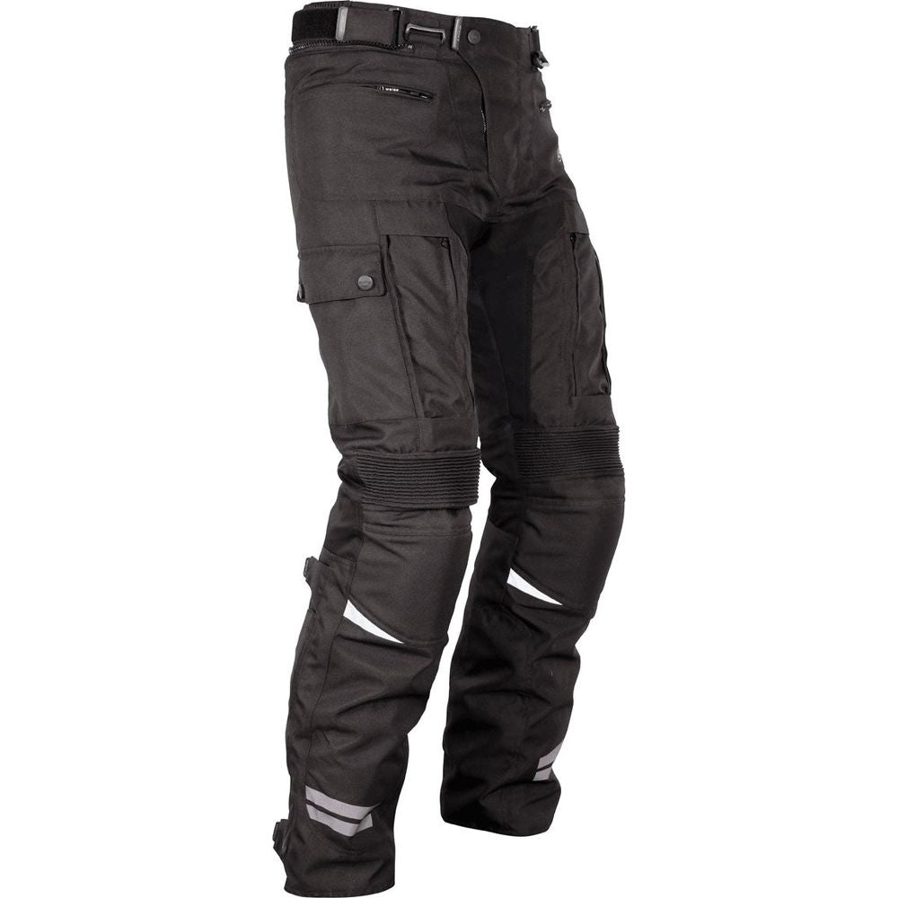 Weise Dune Textile Trouser Black  - FREE UK Shipping, FREE 365 Day Returns | Moto Central