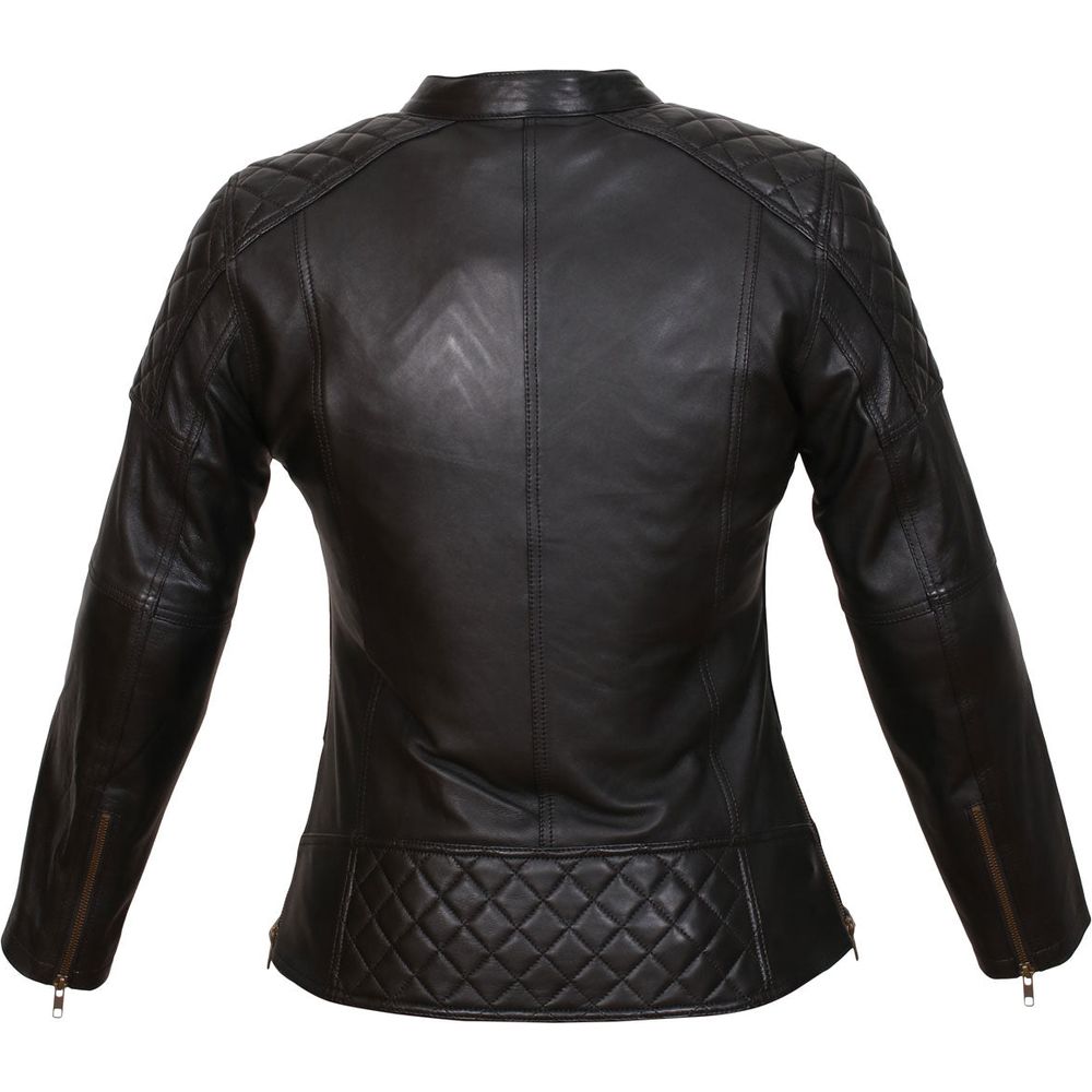 Weise Earhart Ladies Leather Jacket Black