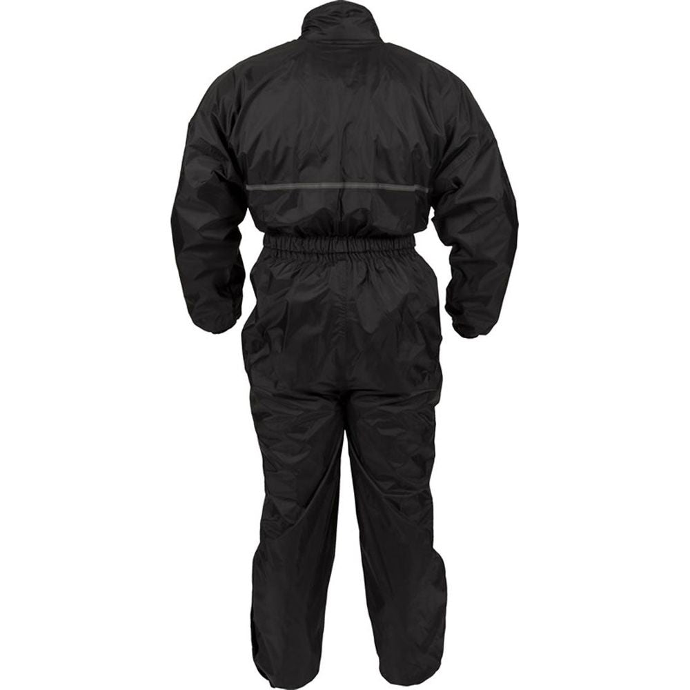 Weise Economy One Piece Rain Oversuit Black  - FREE UK Shipping, FREE 365 Day Returns | Moto Central