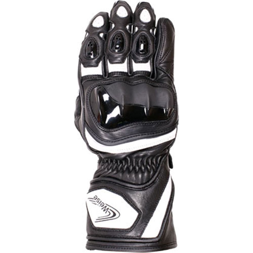 Weise Falcon Leather Gloves Black / White