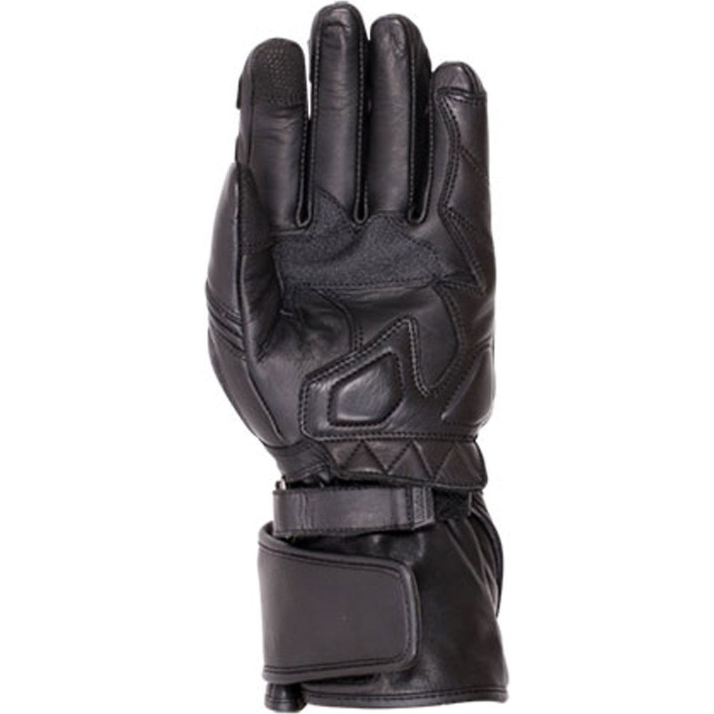 Weise Falcon Leather Gloves Black - FREE UK Shipping, FREE 365 Day Returns | Moto Central