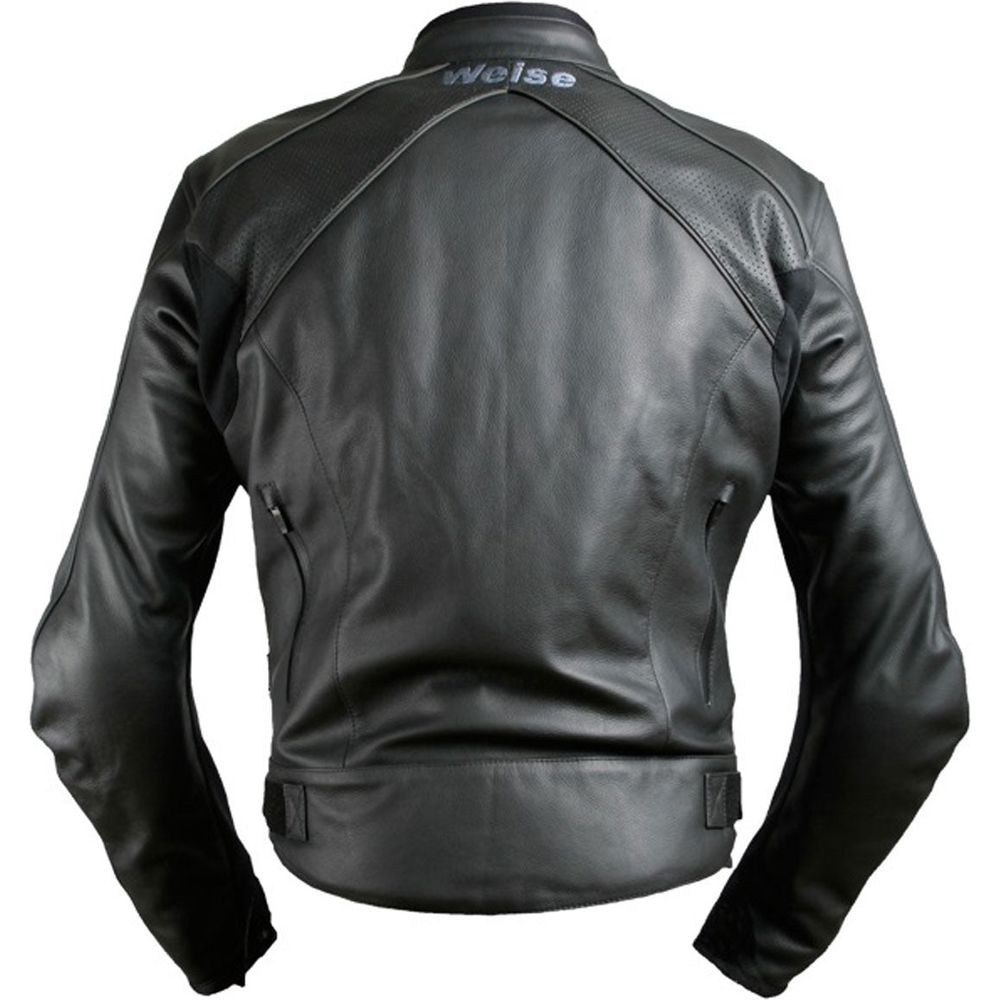 Weise Hydra Waterproof Leather Jacket Black - FREE UK Shipping, FREE 365 Day Returns | Moto Central