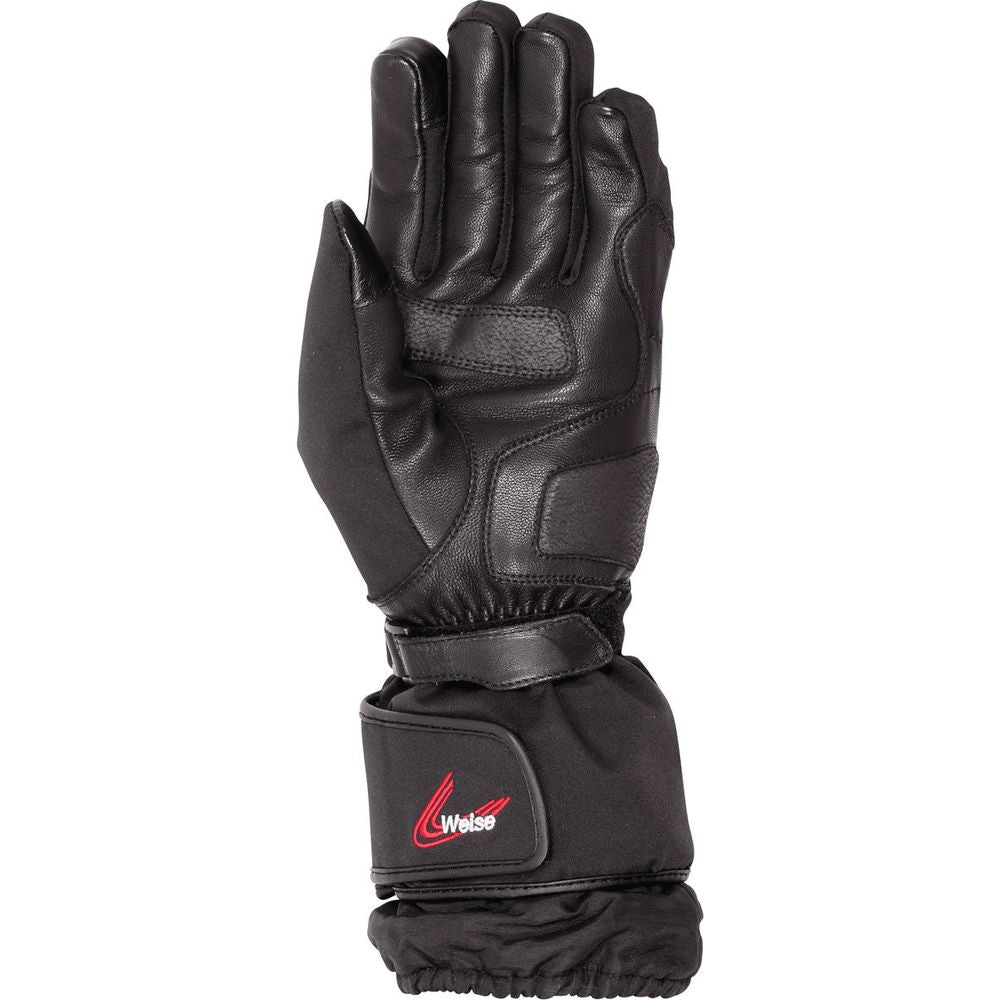 Weise ION Textile Heated Gloves Black - FREE UK Shipping, FREE 365 Day Returns | Moto Central