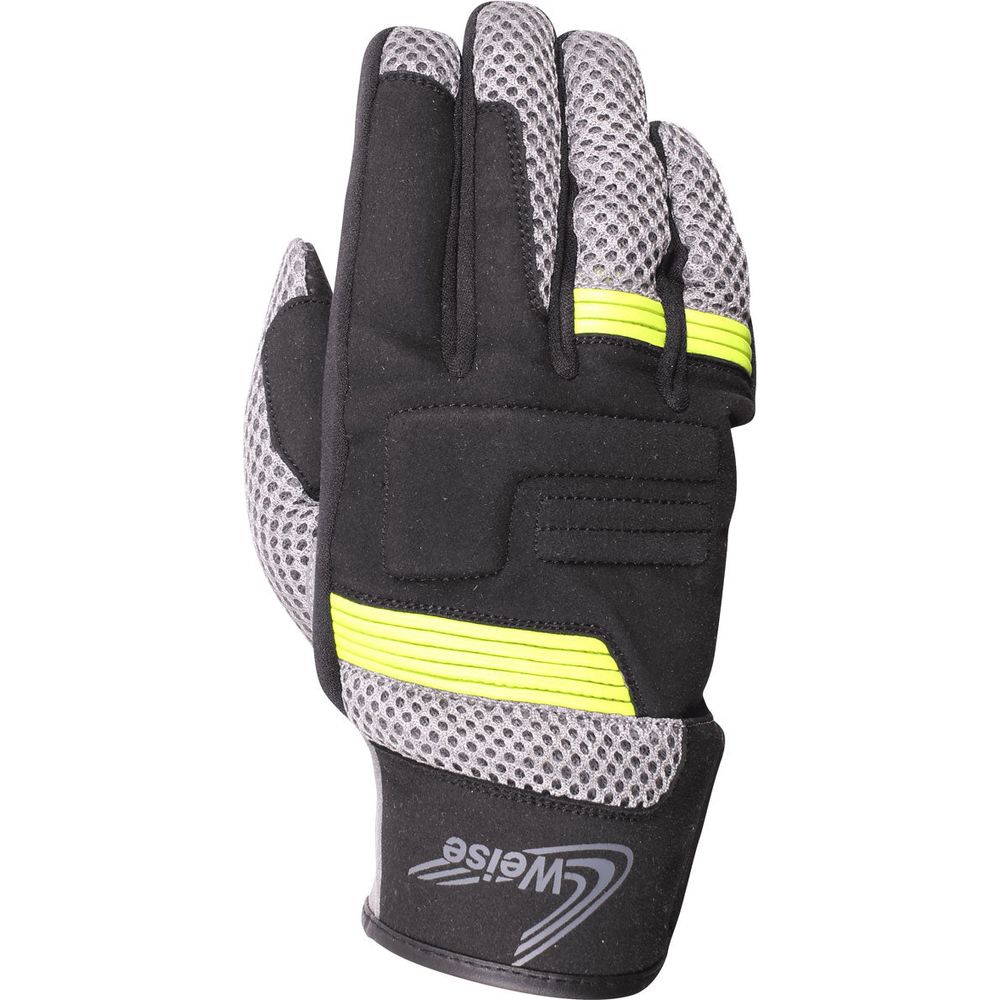 Weise Kona Textile Gloves Black / Neon Yellow