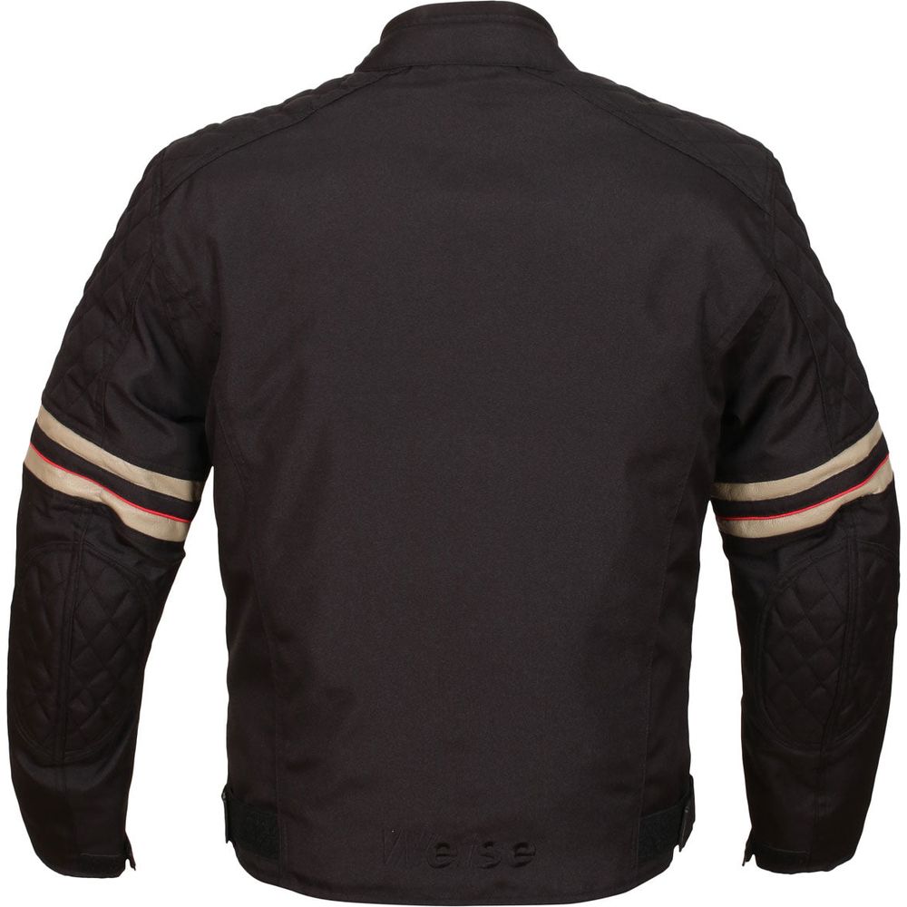 Weise Michigan Textile Jacket Black  - FREE UK Shipping, FREE 365 Day Returns | Moto Central