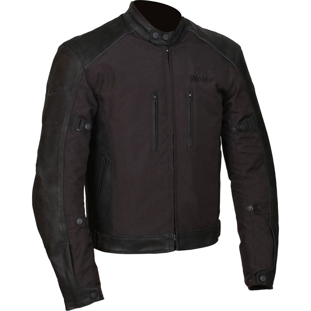 Weise Mission Textile Jacket Black  - FREE UK Shipping, FREE 365 Day Returns | Moto Central