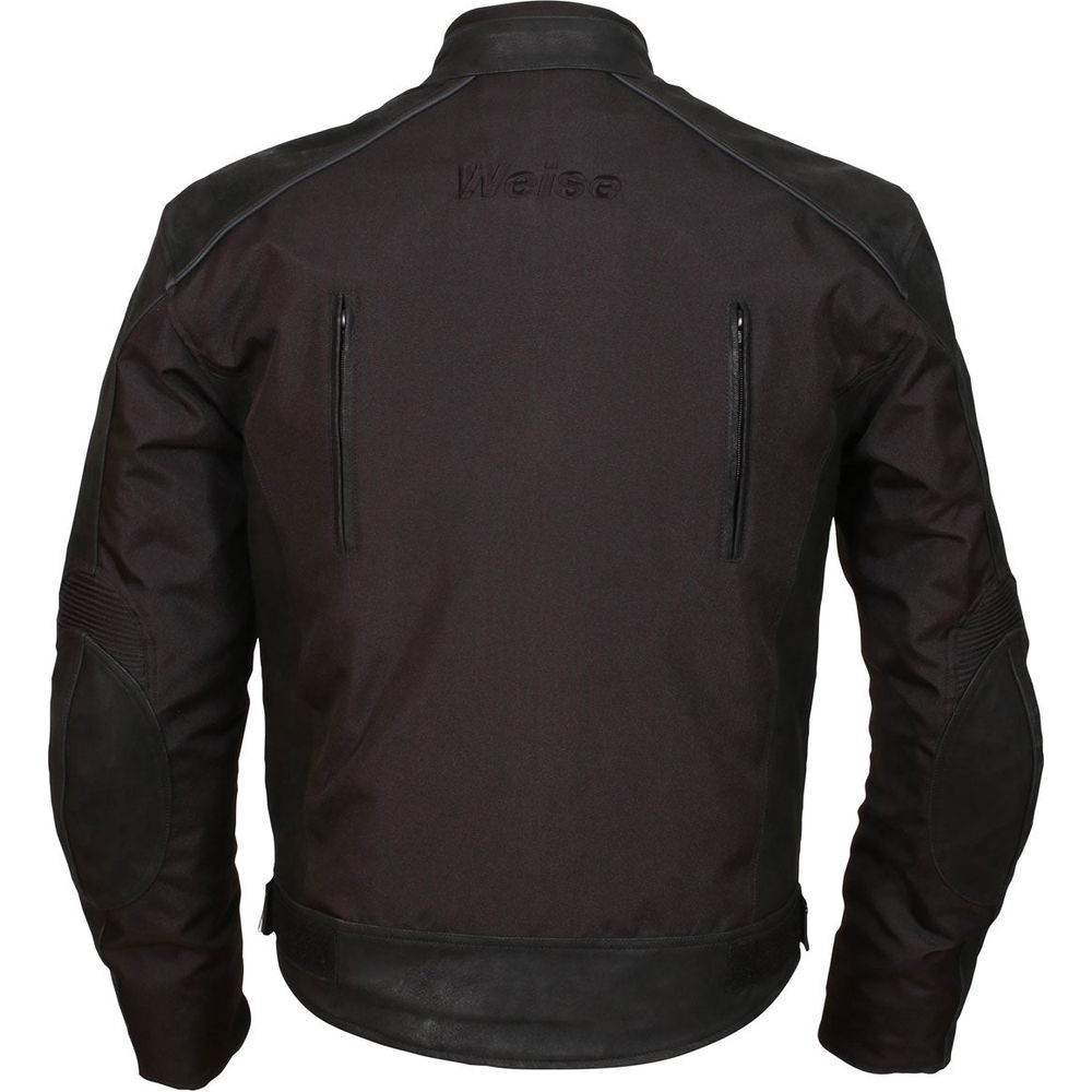 Weise Mission Textile Jacket Black  - FREE UK Shipping, FREE 365 Day Returns | Moto Central