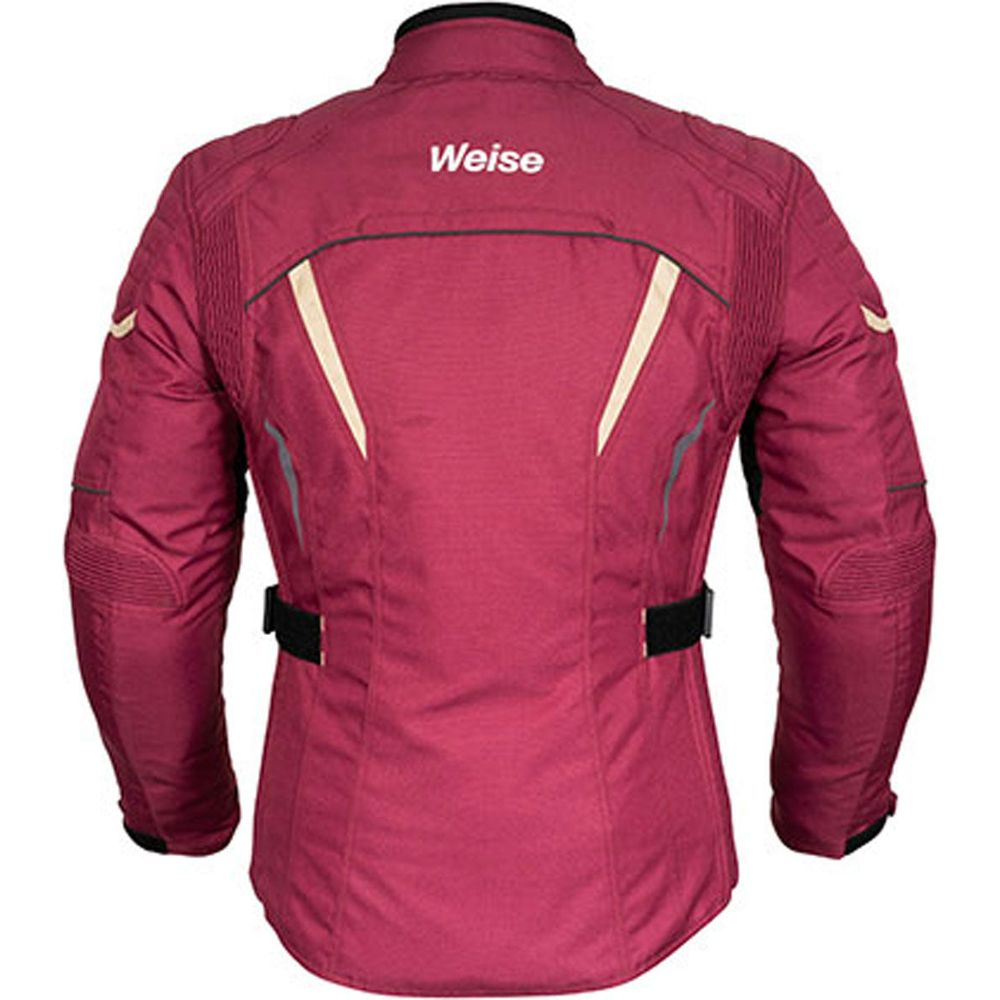 Weise Nashua Ladies Textile Jacket Wine