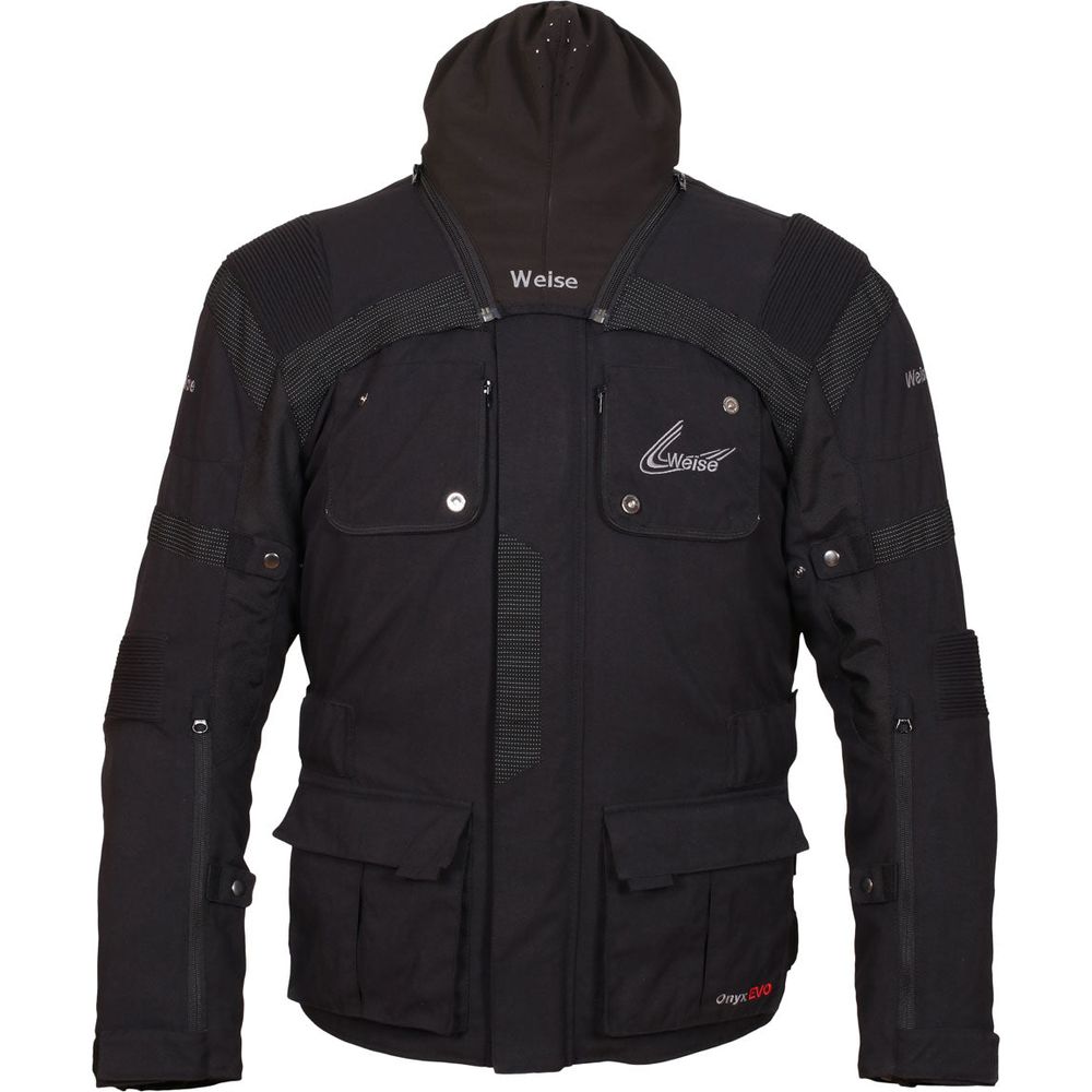 Weise Onyx Evo Textile Jacket Black