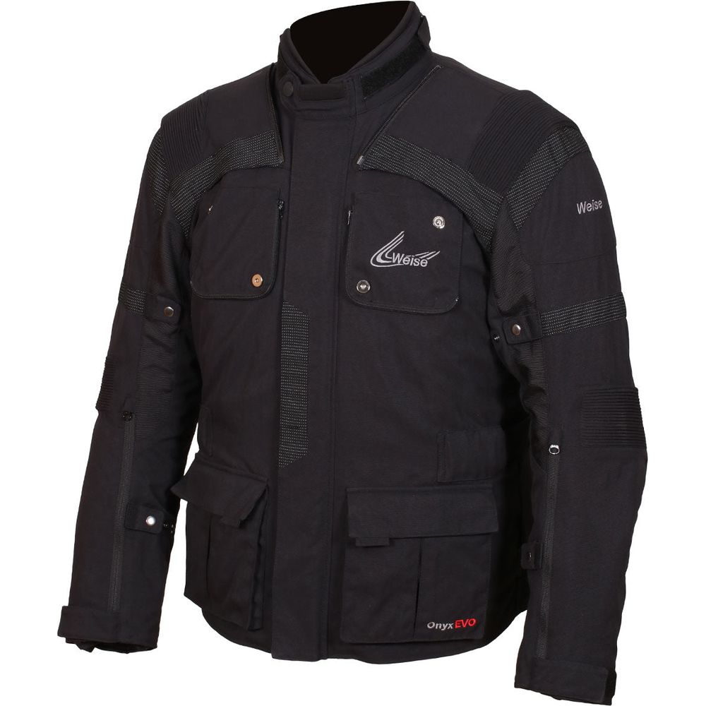 Weise Onyx Evo Textile Jacket Black