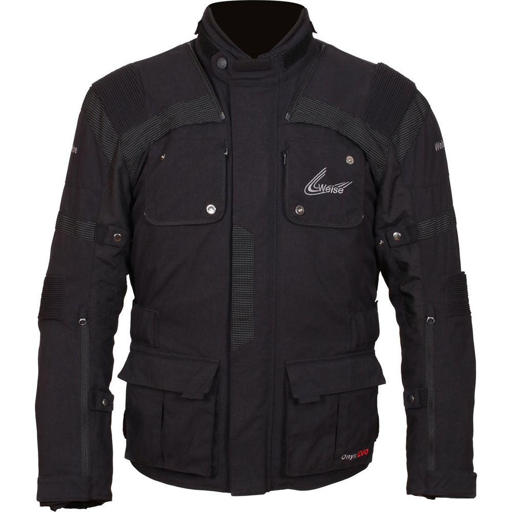 Weise Onyx Evo Textile Jacket Black