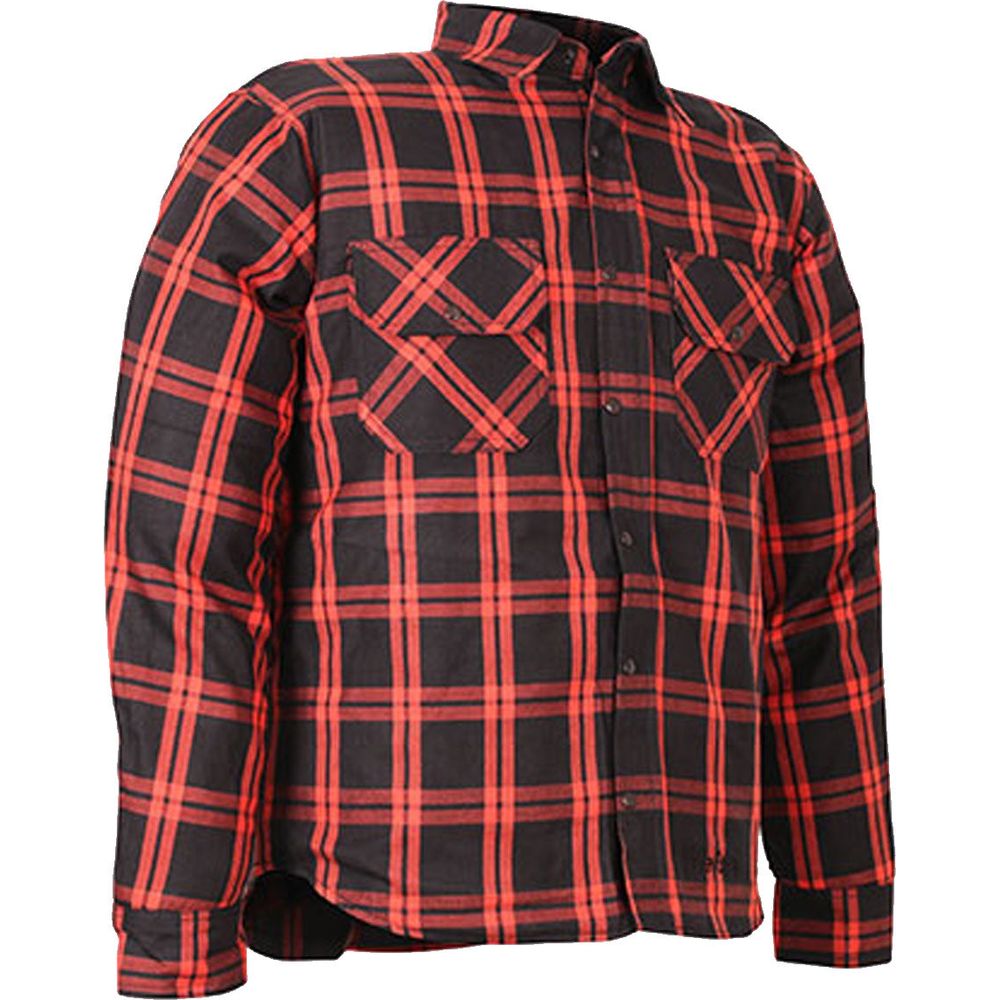 Weise Redwood Shirt Black / Red  - FREE UK Shipping, FREE 365 Day Returns | Moto Central