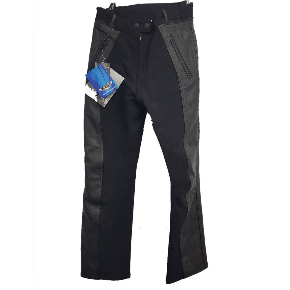 Weise Sascia Ladies Leather Trouser Black - FREE UK Shipping, FREE 365 Day Returns | Moto Central