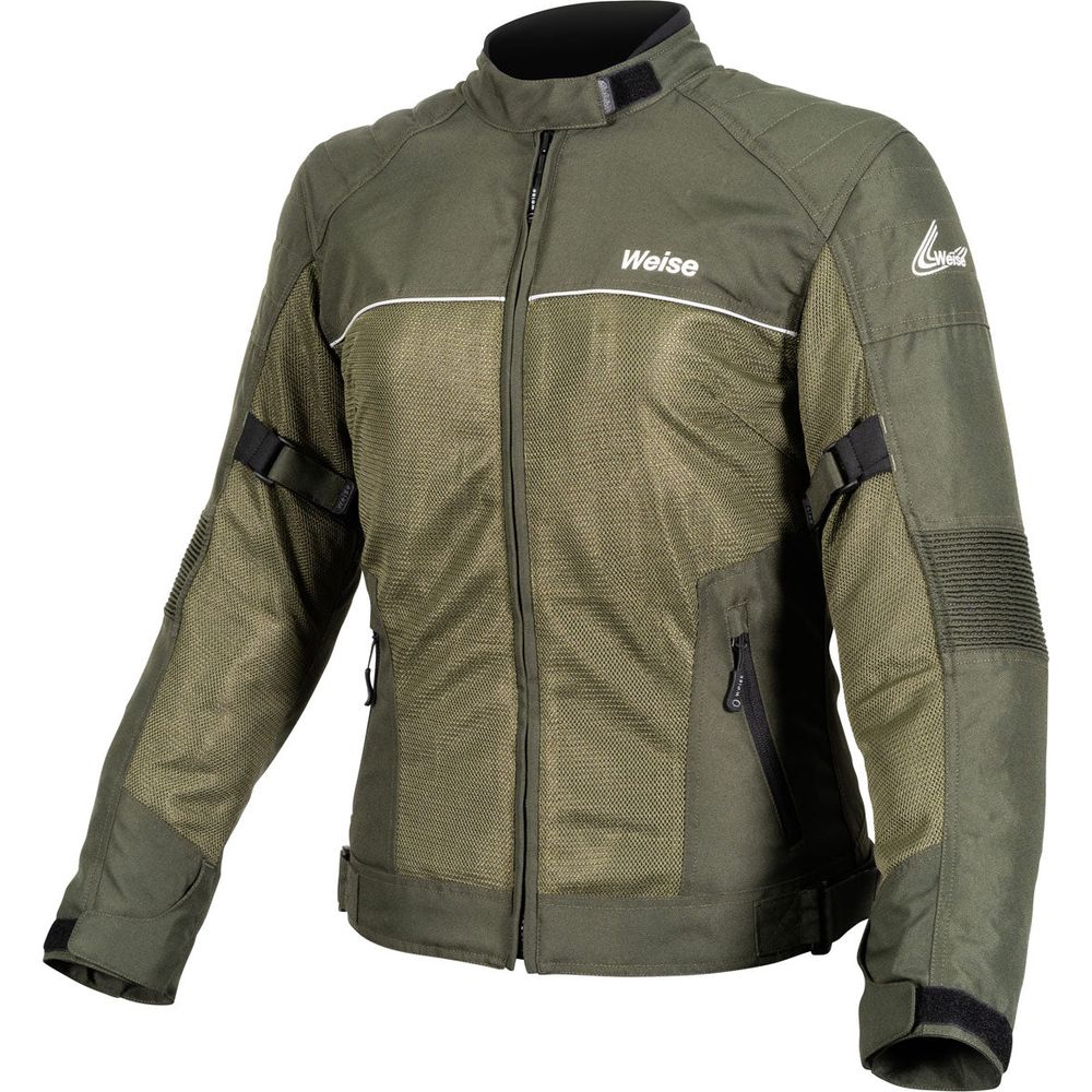 Weise Scout Ladies Textile Jacket Green  - FREE UK Shipping, FREE 365 Day Returns | Moto Central