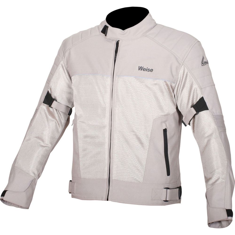 Weise Scout Textile Jacket Stone  - FREE UK Shipping, FREE 365 Day Returns | Moto Central