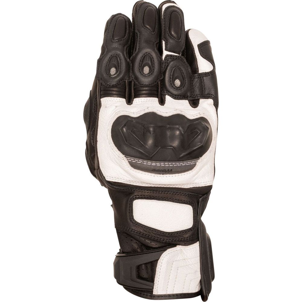 Weise Sprint Leather Gloves Black / White