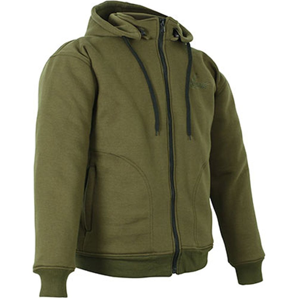 Weise Stealth Textile Hoodie Green - FREE UK Shipping, FREE 365 Day Returns | Moto Central