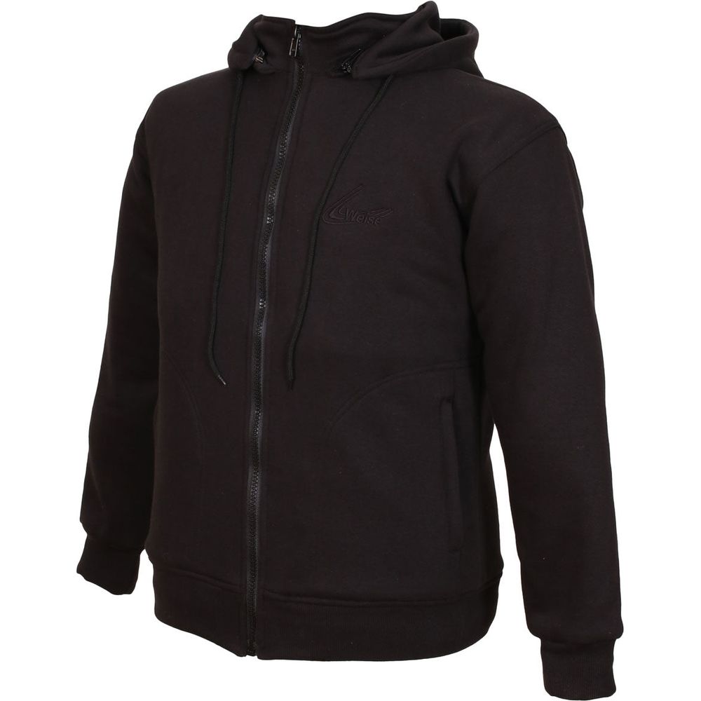 Weise Stealth Textile Hoodie Black