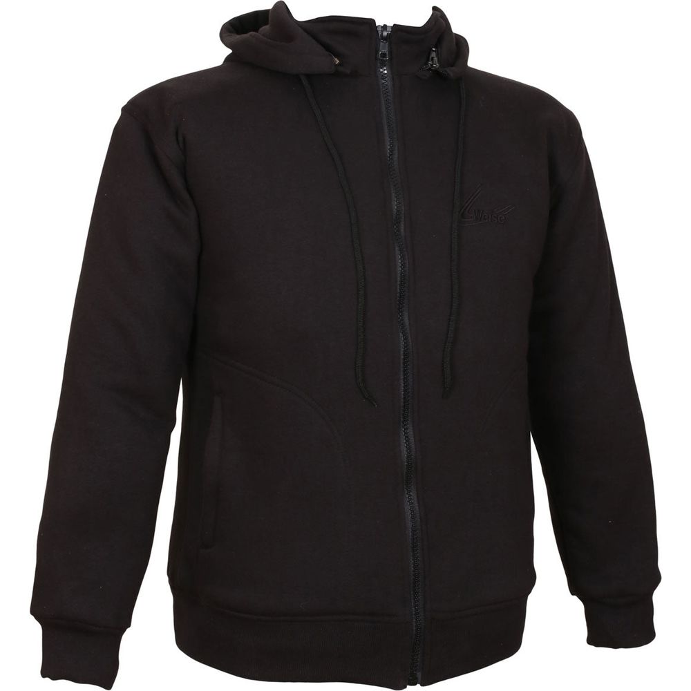 Weise Stealth Textile Hoodie Black