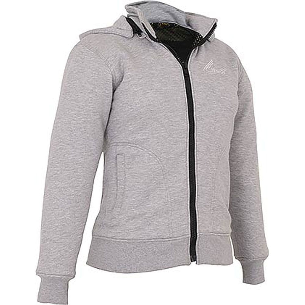 Weise Stealth Ladies Textile Hoodie Grey