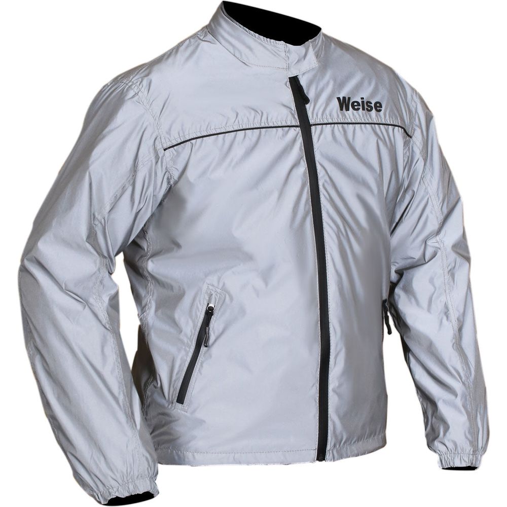 Weise Vision Over Jacket Silver - FREE UK Shipping, FREE 365 Day Returns | Moto Central