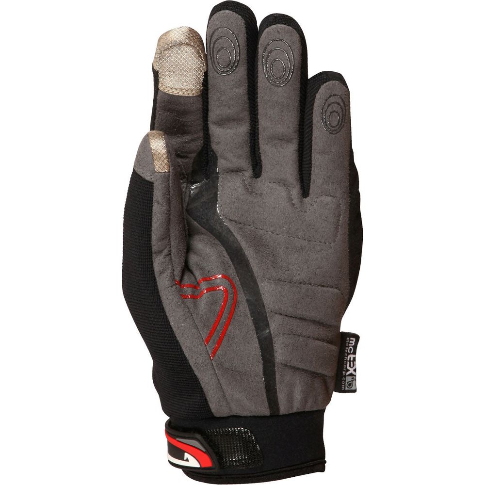 Weise Wave Textile Gloves Black - FREE UK Shipping, FREE 365 Day Returns | Moto Central