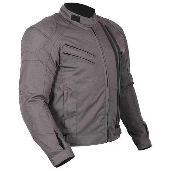 Weise Outlaw Textile Jacket Grey  - FREE UK Shipping, FREE 365 Day Returns | Moto Central