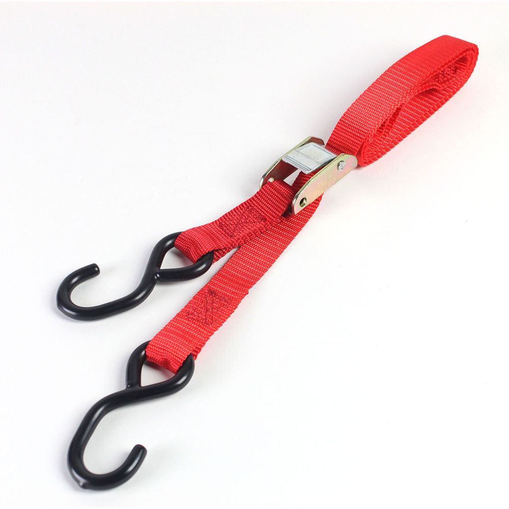 Bike It 4 Piece Autolock Tiedown Red - FREE UK Shipping, FREE 365 Day Returns | Moto Central