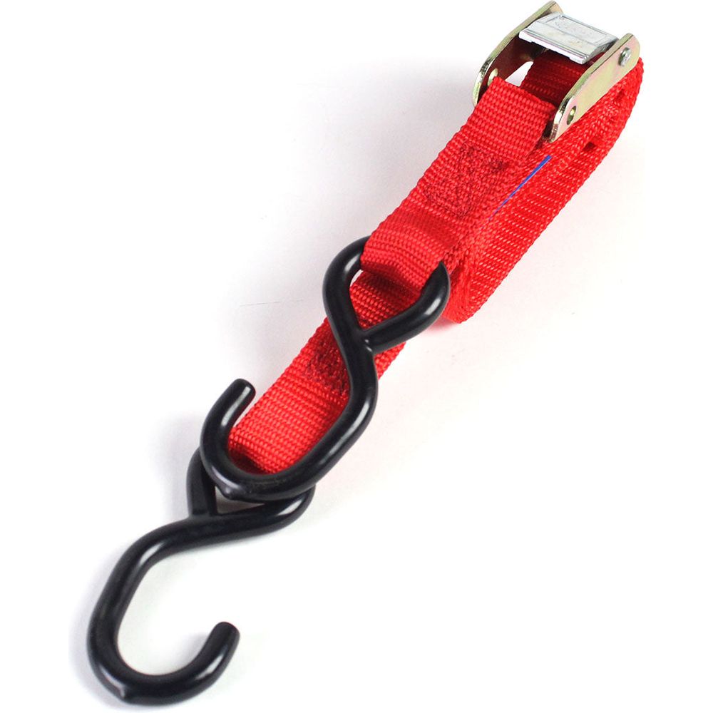 Bike It 4 Piece Autolock Tiedown Red