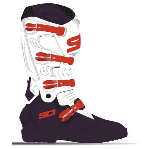 Sidi X-Power SC CE Boots White / Wine