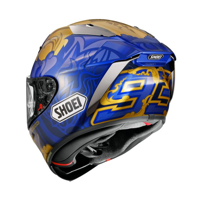 Shoei X-SPR Pro Marquez Thai TC2 Full Face Helmet Blue